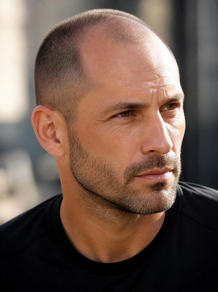 Best hairstyles for balding men by stage