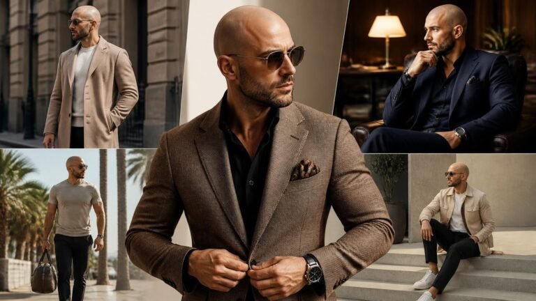 bald men fashion