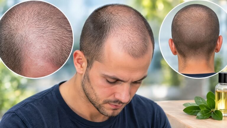 balding buzz cut thin hair